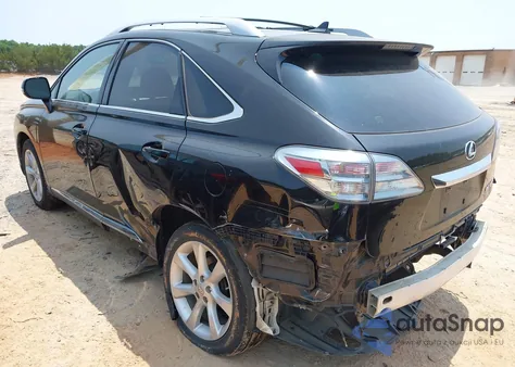 2012 Lexus Rx 350 из США, поврежденный, VIN JTJBK1BAXC2447326